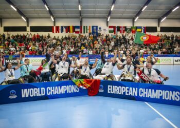 Portugal sagra-se campeão do Mundo e da Europa de andebol em cadeira de rodas em Leiria