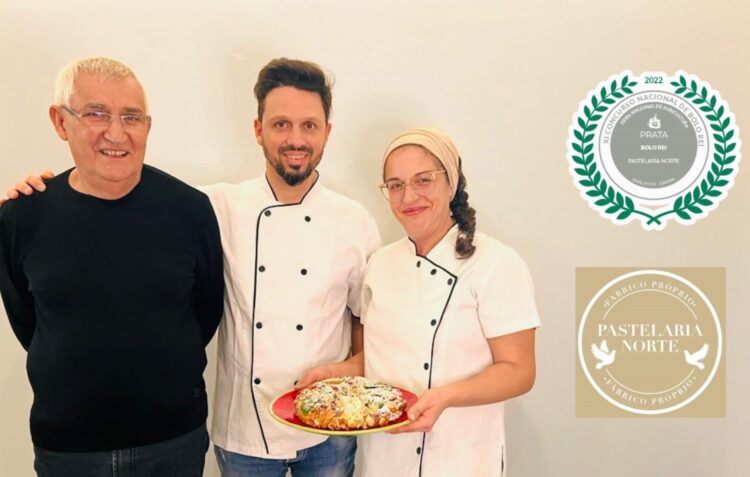 Concurso Nacional de Bolo Rei Tradicional Português dá Medalha de Prata à Pastelaria Norte