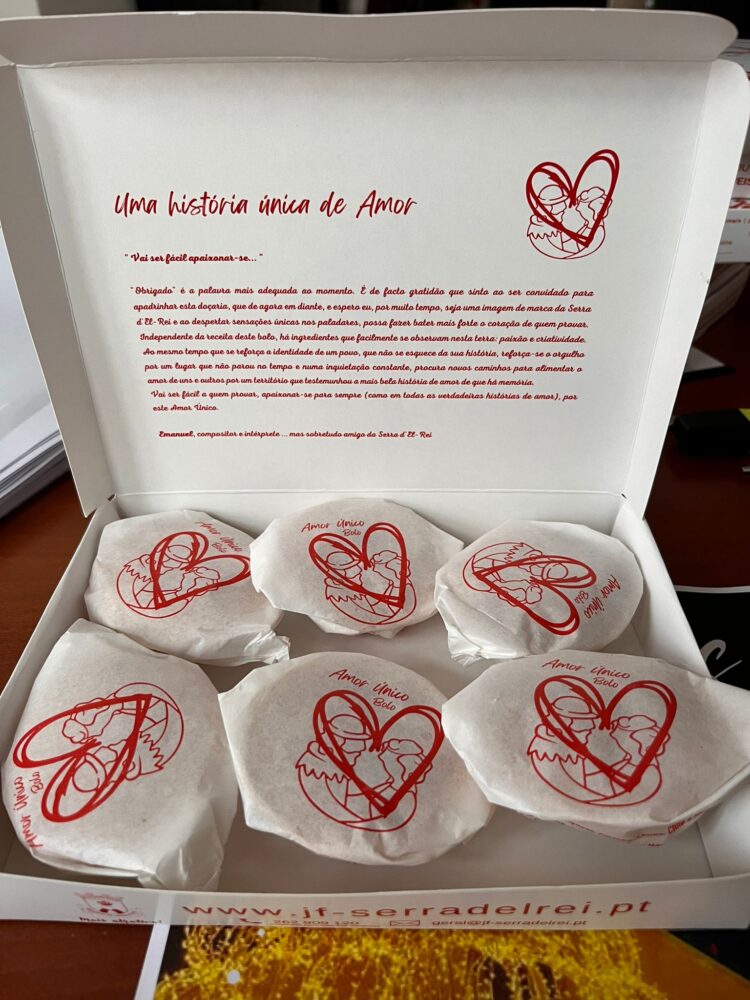 “Amor único” é o doce de Serra D’El Rei que celebra o amor de Pedro e Inês