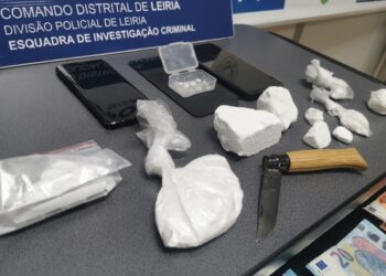 Cocaína leva PSP de Leiria a prender uma mulher