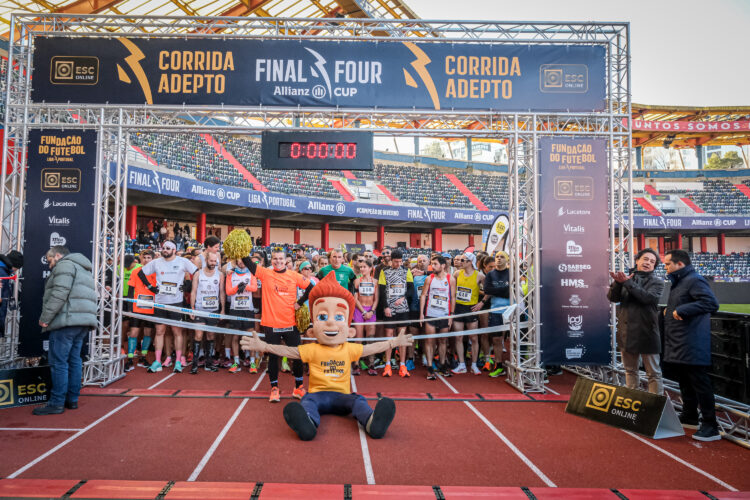 Corrida do Adepto deu o pontapé de saída para a festa da final da Taça da Liga