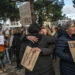 Professores protestam em frente à Câmara de Leiria
