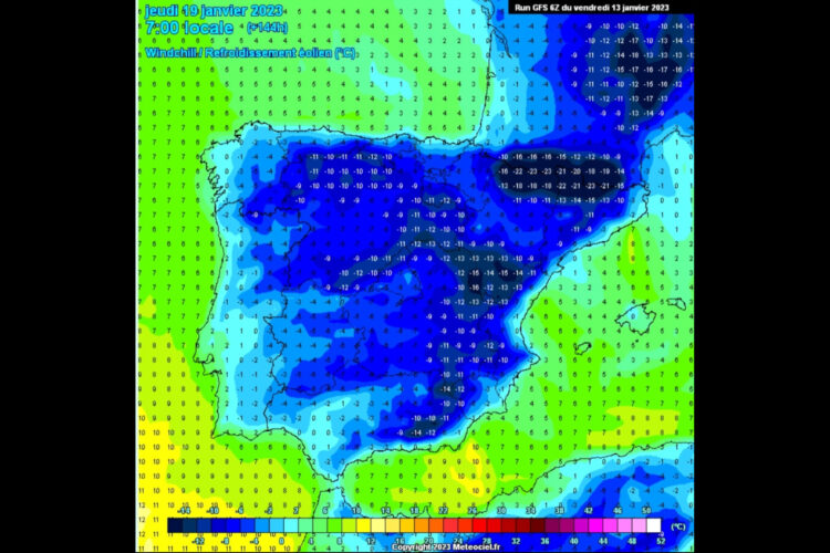 Anunciada descida de temperatura a partir de domingo