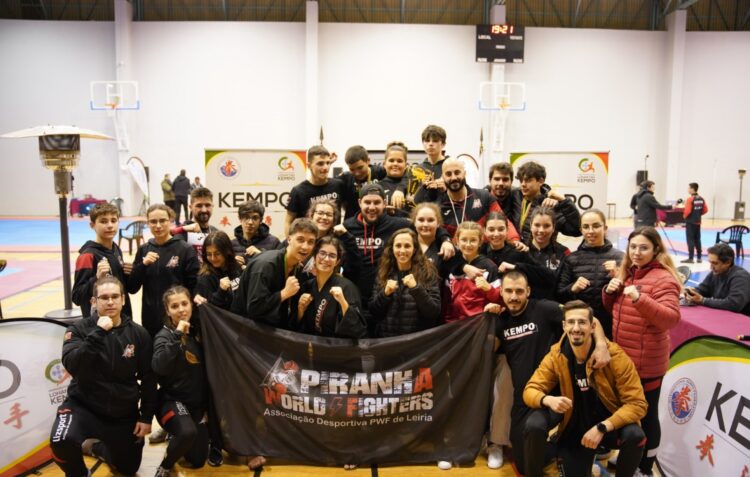 Associação Desportiva Piranha World Fighters de Leiria sagra-se campeã regional de kempo