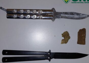 Detido pela GNR por estar na posse de faca borboleta foi condenado a 500 euros de multa