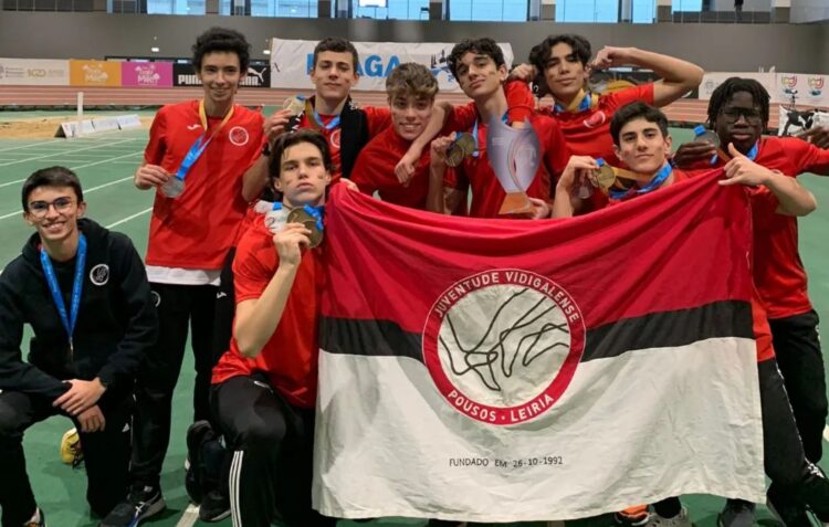 Juventude Vidigalense sagra-se campeã nacional sub-18 masculinos em pista coberta