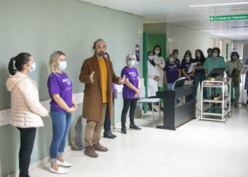 “Queria morar dentro do gabinete de musicoterapia”