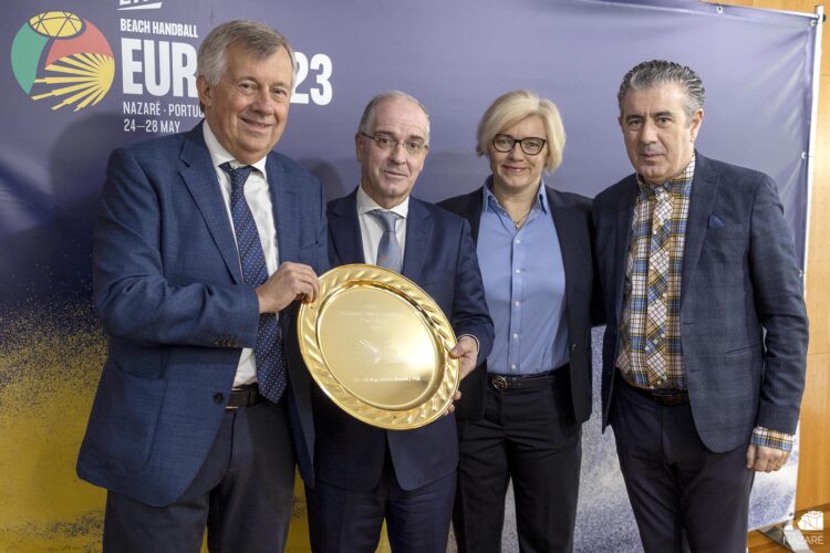 Nazaré vai acolher Campeonato da Europa de Andebol de Praia em Maio