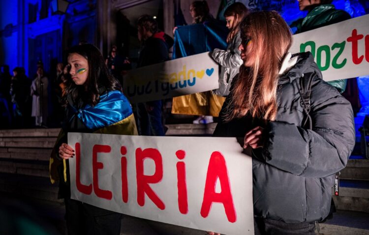 Slava Ukrayini: ucranianos agradecem a Leiria todo o apoio e prometem lutar pela independência