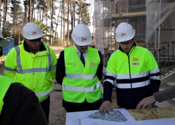 Obra da Villa Portela vai a meio. E promete oferecer o que Leiria não tem