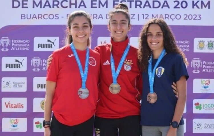 Alcançados 10 pódios no Campeonato Nacional de Marcha em Estrada