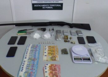 Operação da GNR contra o tráfico de droga termina com três detidos
