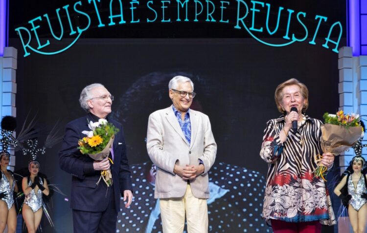 Helena Rocha homenageada no Teatro Politeama por Filipe La Féria