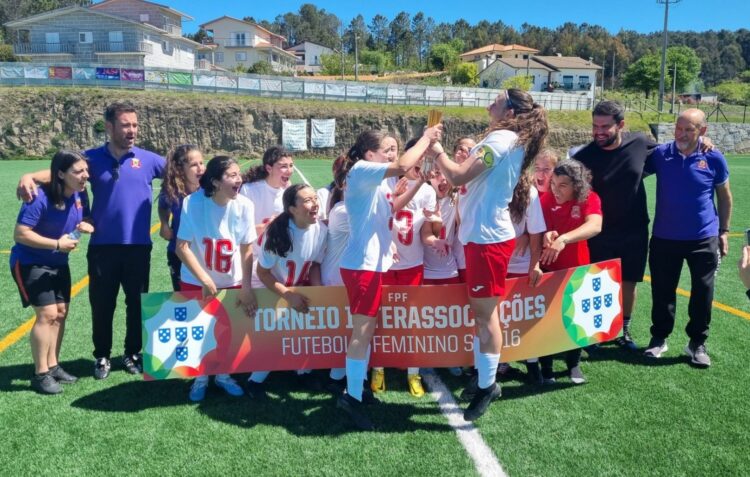 AF Leiria vence Liga de Bronze do Torneio Interassociações de Futebol Feminino Sub-16