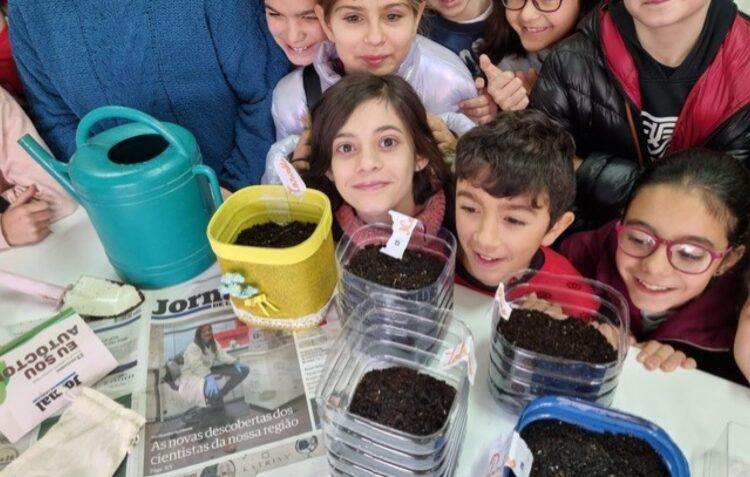 Já germinaram as árvores das eco-escolas de Leiria que participaram na iniciativa “Eu Sou Autóctone”