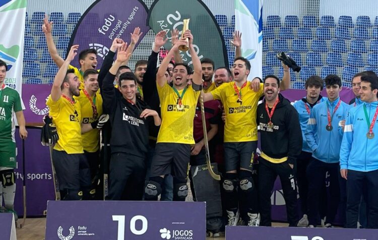 Politécnico de Leiria sagra-se campeão nacional em hóquei em patins