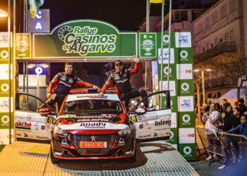 Ernesto Cunha arrecada 2.º lugar no Rali Casinos do Algarve