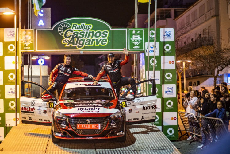 Ernesto Cunha arrecada 2.º lugar no Rali Casinos do Algarve