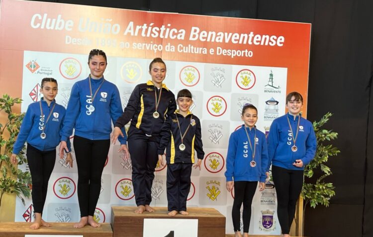 Ginásio Clube Acrotumb de Leiria conquista medalhas de prata e bronze no Torneio José Maria Gaspar