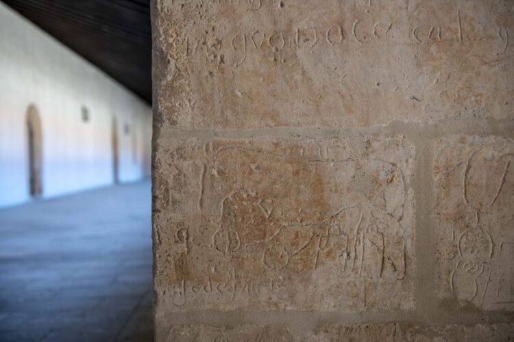 Mosteiro da Batalha. Há um rei identificado num grafito que até agora tinha passado despercebido