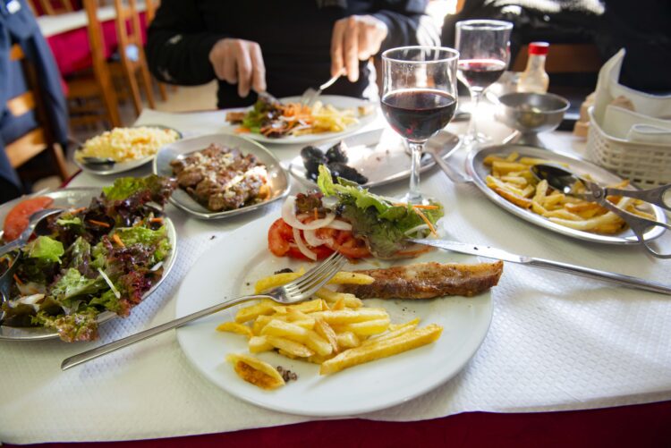 Lentriscas em Castelo. Restaurante Maria José: o que é tradicional é bom!
