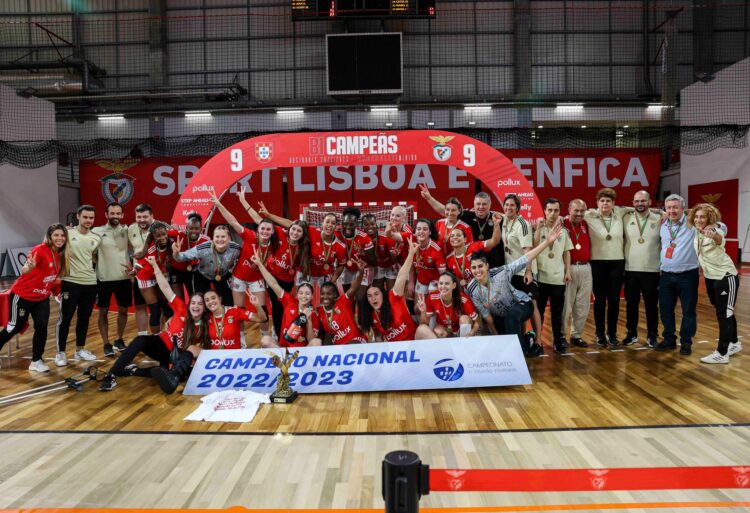 Leirienses Rita Campos e Margarida Sá Pessoa sagram-se bi-campeãs pelo SL Benfica