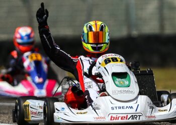 Henrique Cruz conquista pódio na terceira jornada do Campeonato de Portugal de Karting