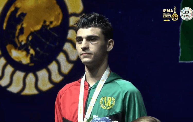 Joel Colaço sagra-se vice-campeão mundial em muaythai