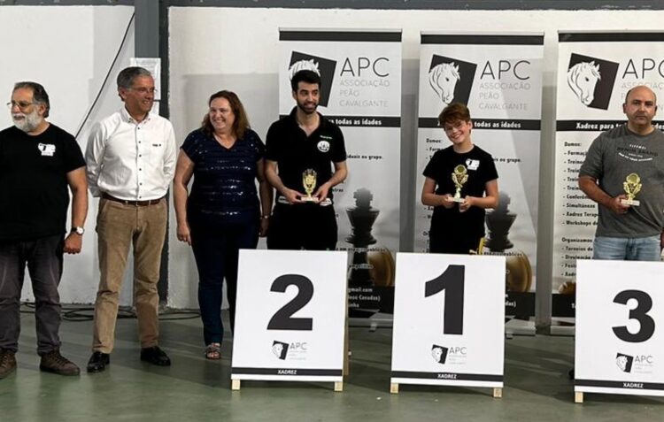 Joseph Berestizhevsky é o novo campeão distrital absoluto de xadrez de Leiria