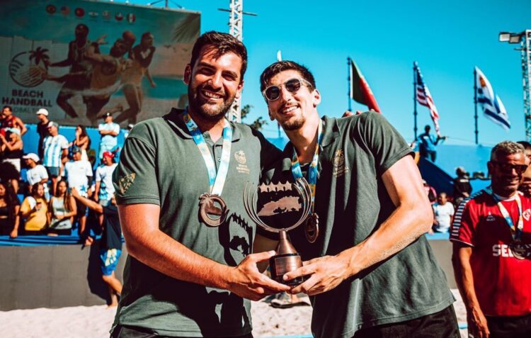 Milton Estrelinha e Miguel Ribeiro conquistam bronze no IHF Global Tour 2023 com as cores da selecção