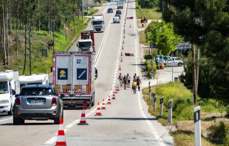 Restrições no IC2 para salvaguardar segurança de peregrinos