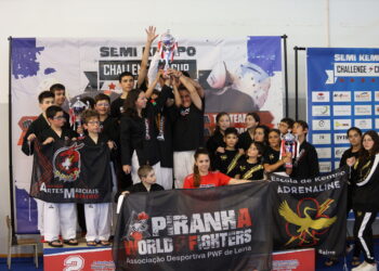 Piranha World Fighters de Leiria conquista 1.º lugar por equipas no Semi Kempo Challenge Cup