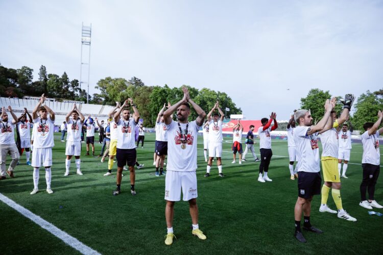 Campeã União de Leiria recebida hoje nos Paços do Concelho
