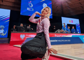 Vanessa Marina terminou os Jogos Europeus entre as oito melhores b-girls