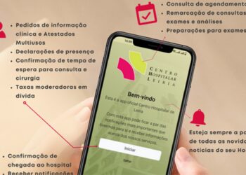 Nova aplicação móvel do Centro Hospitalar de Leiria permite marcar consultas, exames e análises