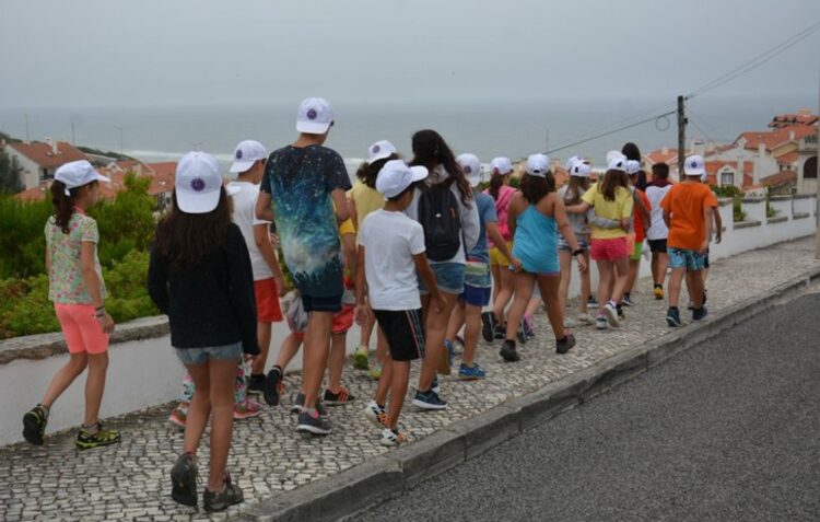 Regresso das colónias de férias em São Pedro de Moel