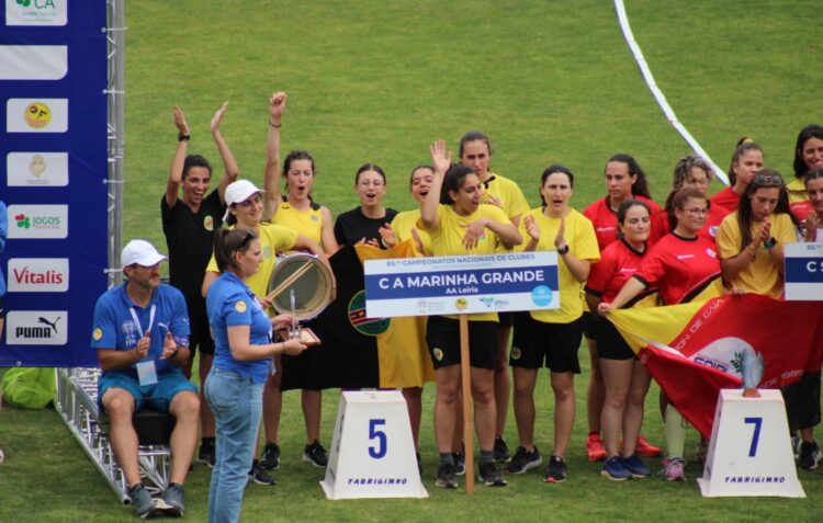 Atletas do Clube Atletismo de Marinha Grande em destaque na final do campeonato nacional de clubes