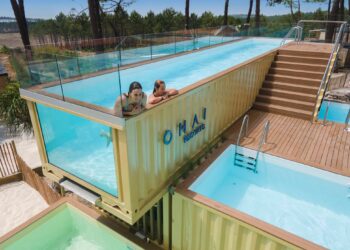 Campismo na região: Do tradicional aos parques com spa, ginásio, escorregas aquáticos e piscina