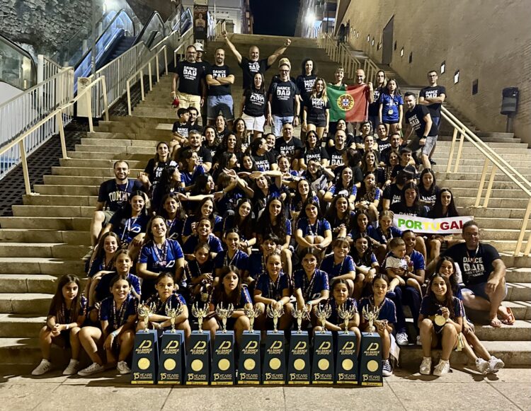 Levaram 10 coreografias ao europeu e arrecadaram 10 medalhas de ouro e prata