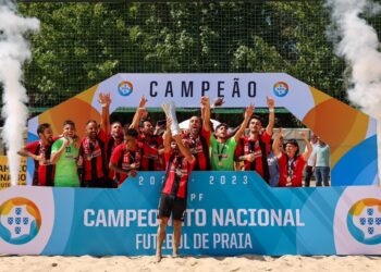 Associação Desportiva Nazaré 2022 sagra-se campeã nacional de futebol de praia