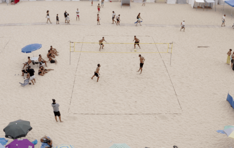 Associação Desportiva da Nazaré aposta na modalidade de futevólei