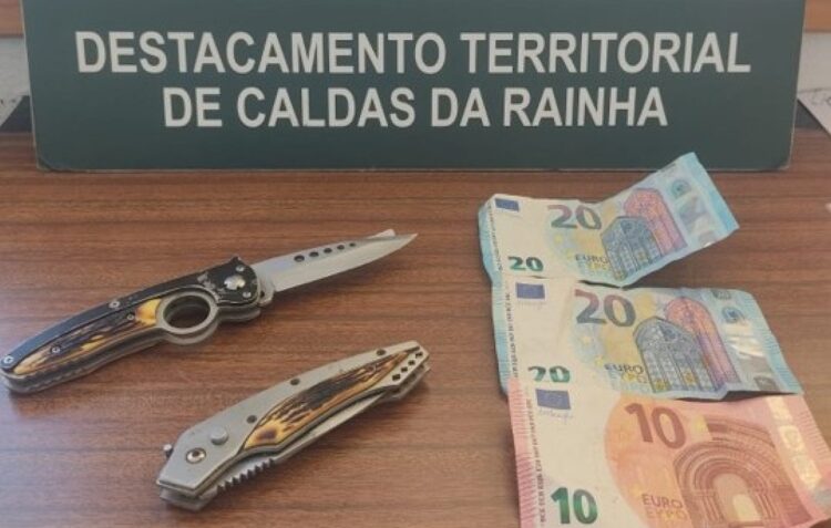 GNR apanha homem a roubar residência no Bombarral e fica em prisão preventiva