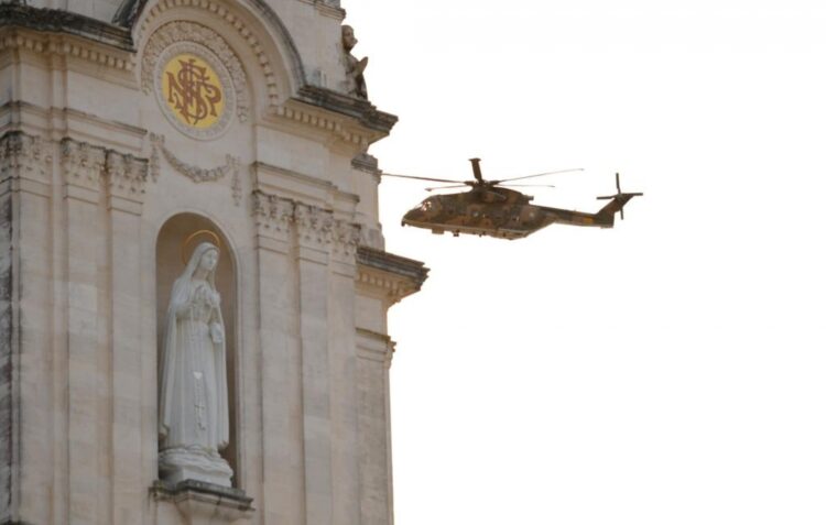 Papa Francisco já está em Fátima