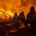 Incêndio progride com intensidade em Ourém