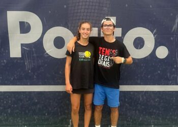 Matilde Parreira conquista título nacional de pares mistos