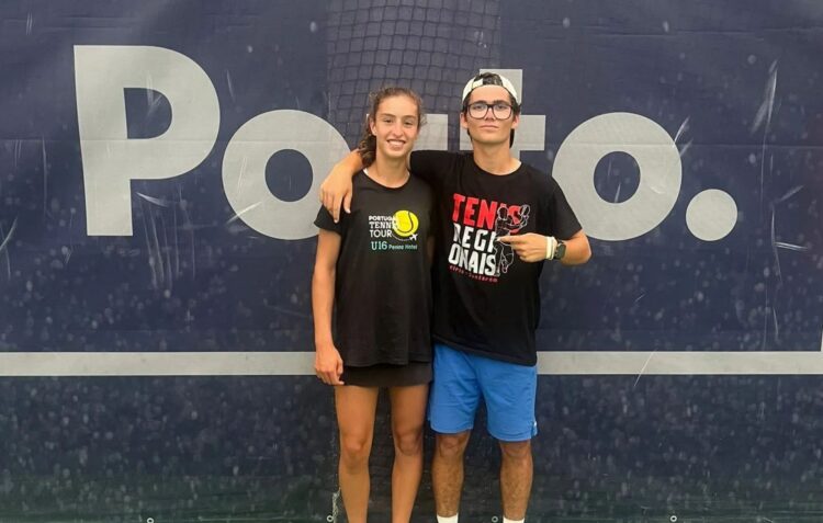 Matilde Parreira conquista título nacional de pares mistos
