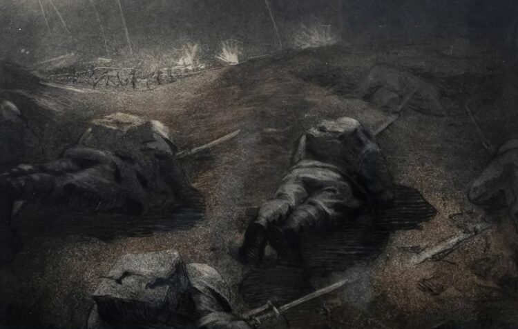 Sousa Lopes pintou a guerra a partir das trincheiras. Exposição com 18 obras é inaugurada hoje em Leiria