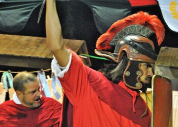 Fórum Romano em Ansião com tabernas, jogos, cortejos e rituais