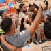 André Lourenço, Jordan Santos, Rúben Brilhante e Alexandre Batista são campeões de futebol de praia