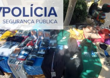 Polícia apreende roupa e calçado contrafeitos em Pombal e na Nazaré